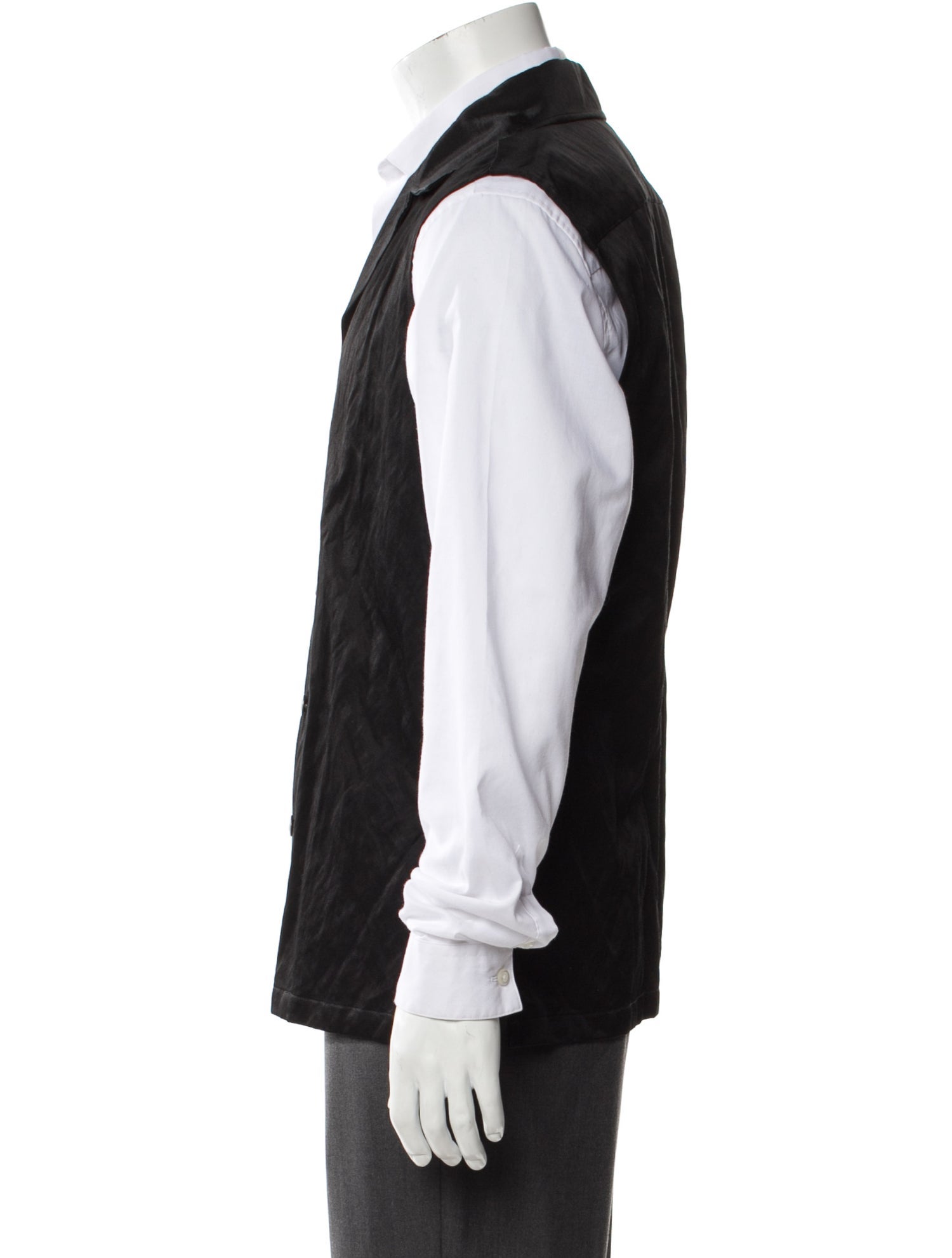 Sean Suen Collar Long Sleeve Polo Shirt w/ Tags