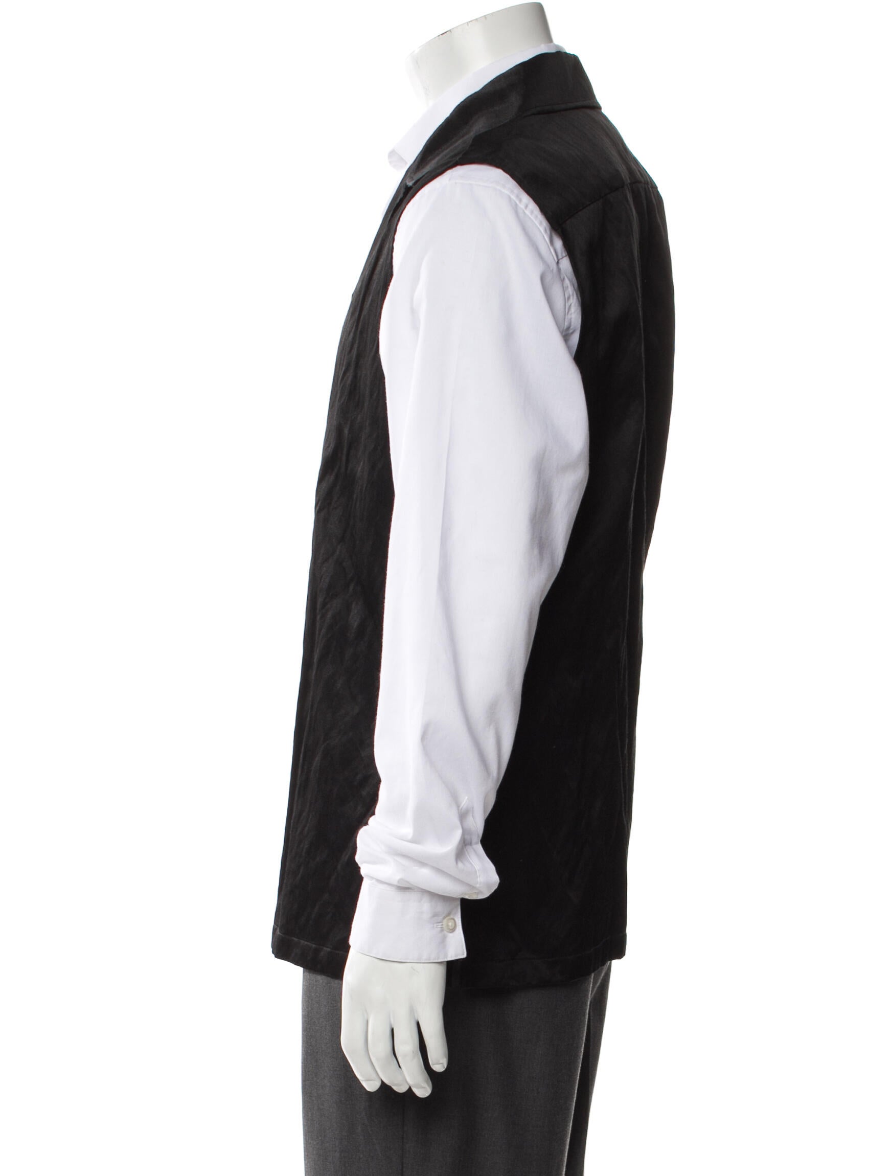 Sean Suen V-Neck Long Sleeve Henley w/ Tags