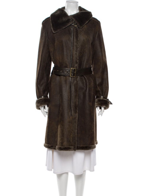 Searle Fur Coat Brown