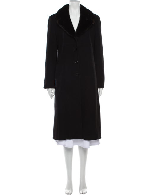 Searle Faux Fur Coat Black