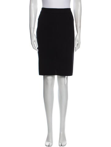 Searle Skirts Wool Knee-Length Skirt M