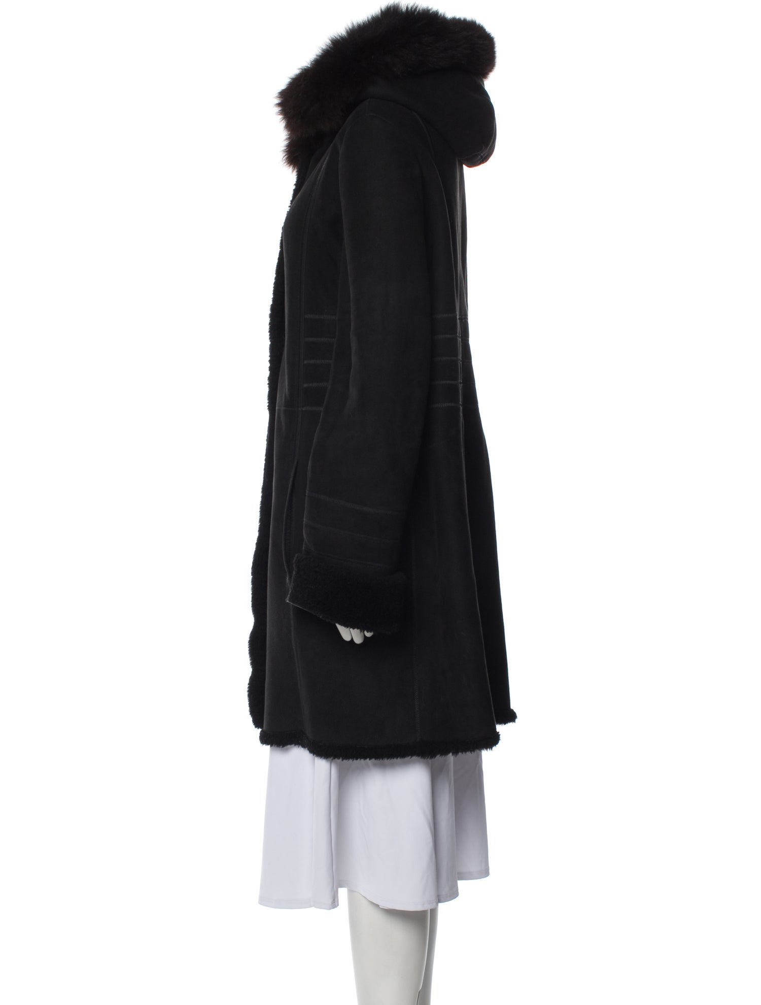 Searle Shearling Faux Fur Coat