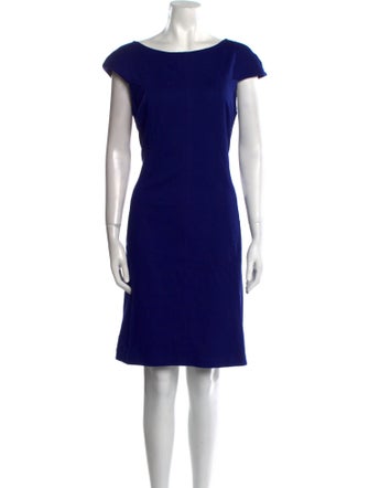 Searle Bateau Neckline Knee-Length Dress