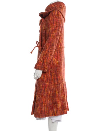 Searle Wool Tweed Pattern Peacoat