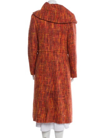 Searle Wool Tweed Pattern Peacoat