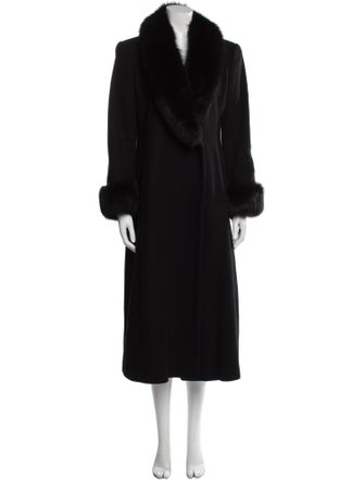 Searle Wool Faux Fur Coat