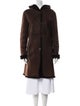 Searle Suede Faux Fur Coat