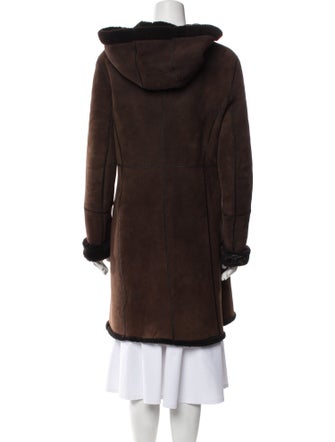 Searle Suede Faux Fur Coat