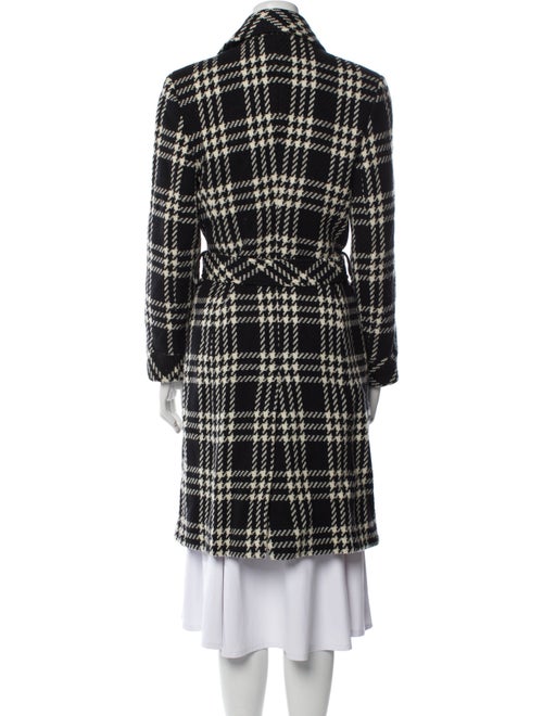 Searle Wool Plaid Print Coat