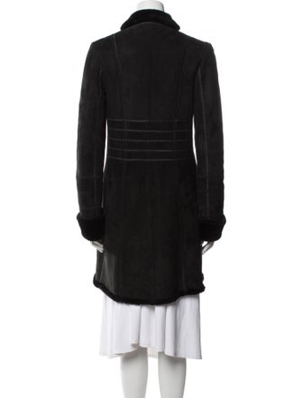 Searle Suede Faux Fur Coat