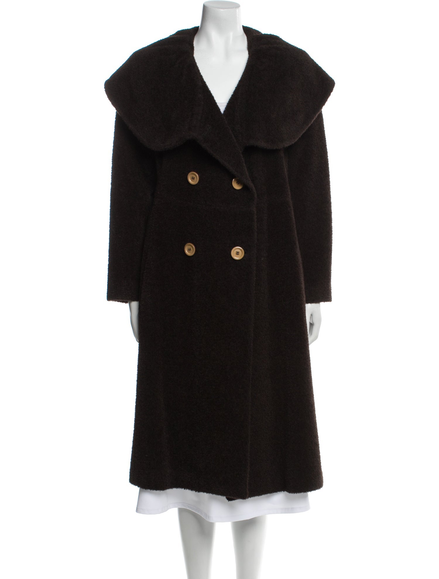Searle Wool Faux Fur Coat