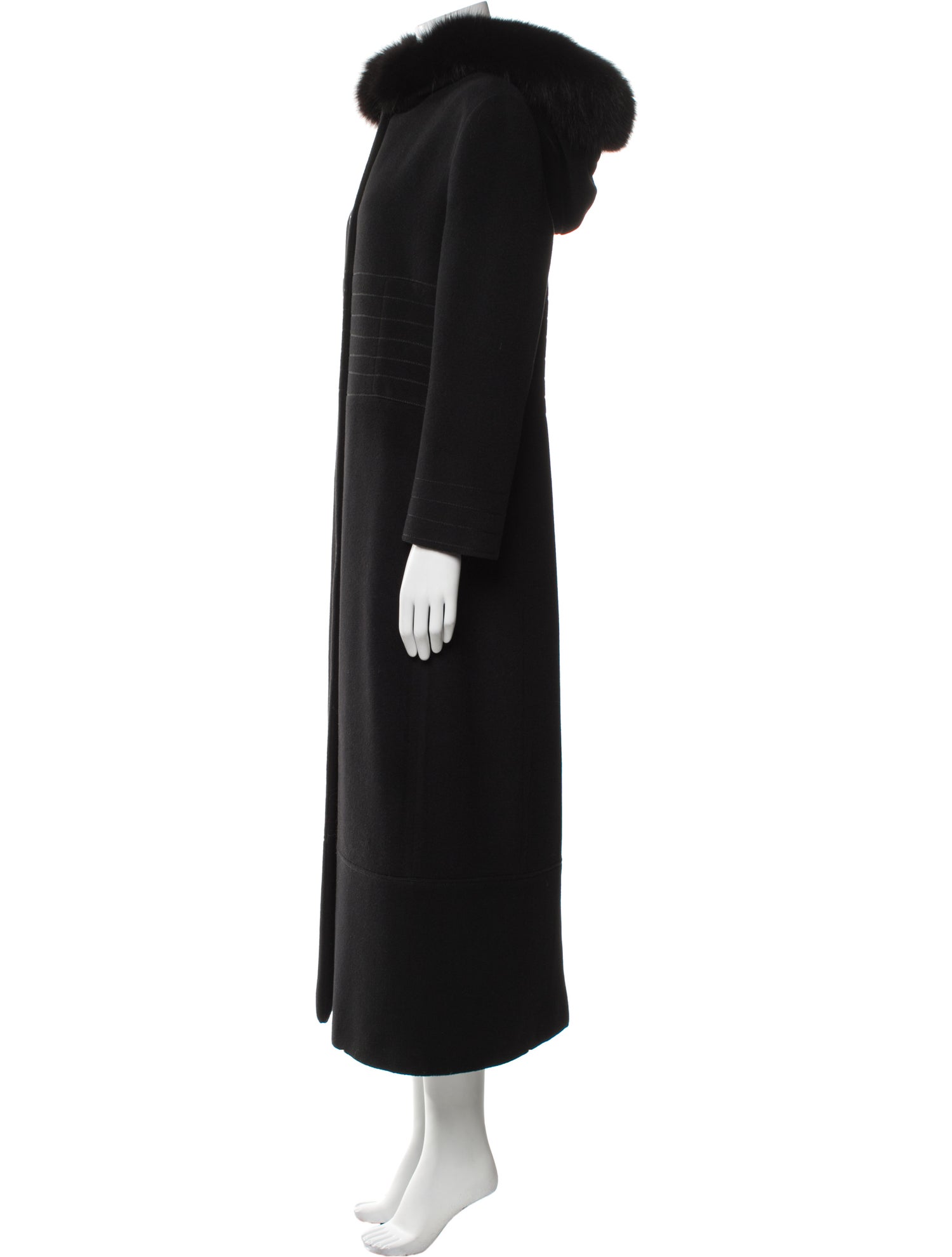 Searle Wool Fur Coat