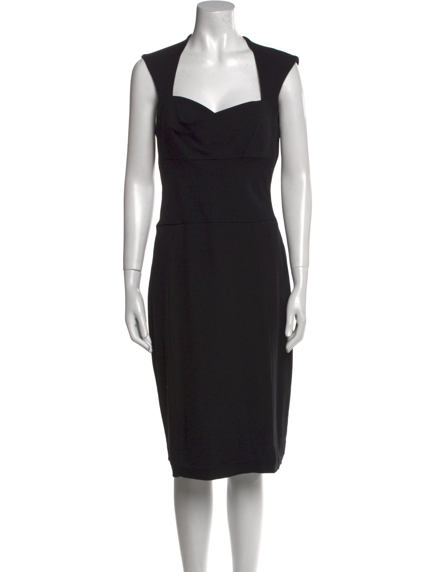 Searle Square Neckline Midi Length Dress