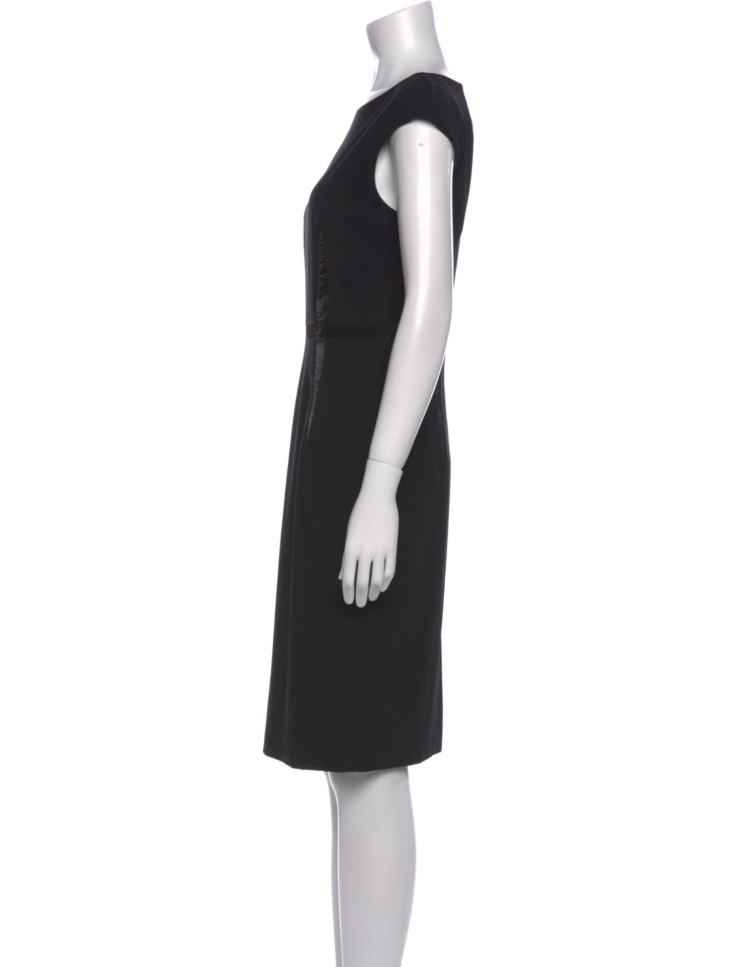 Searle Wool Knee-Length Dress