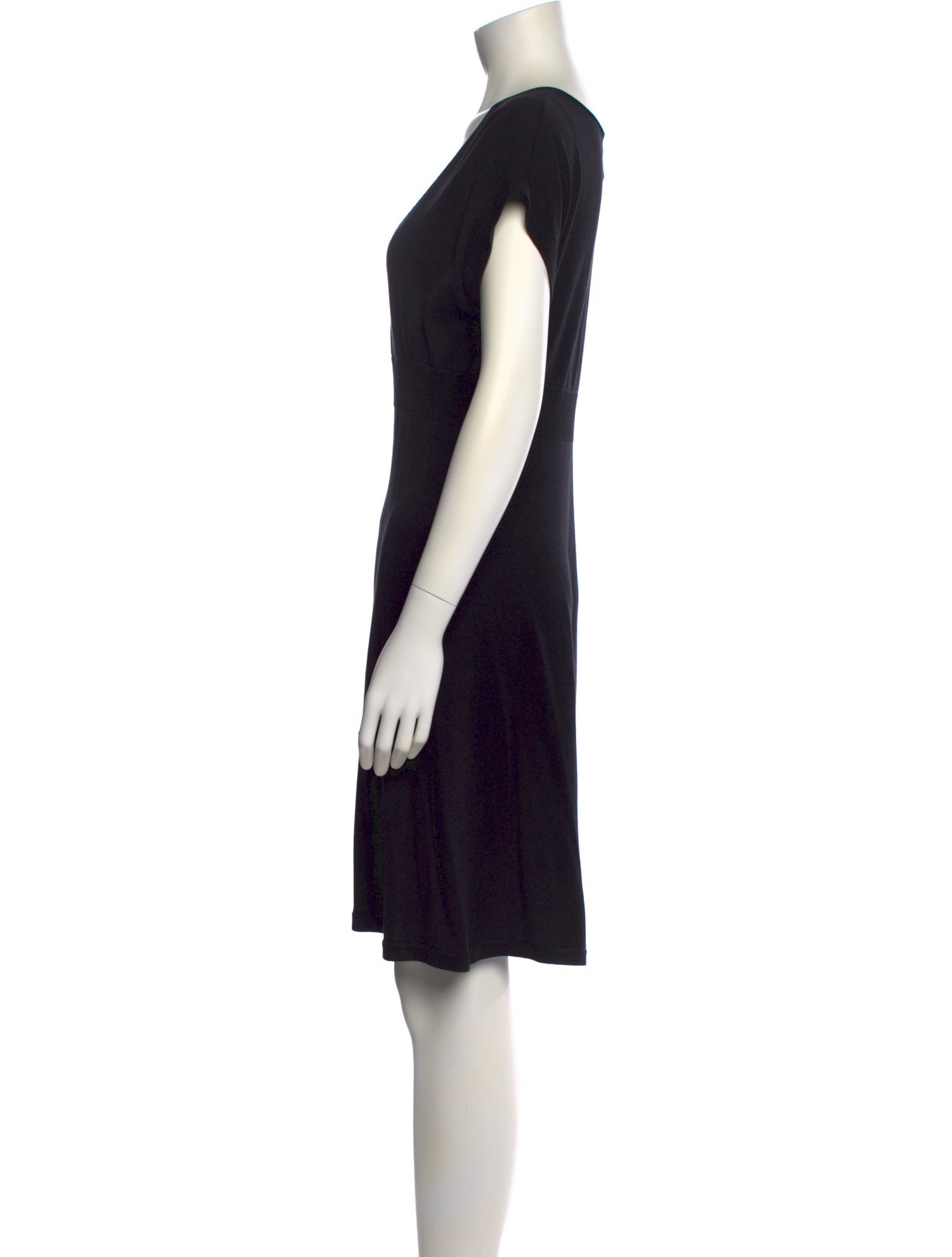 Searle Silk Knee-Length Dress