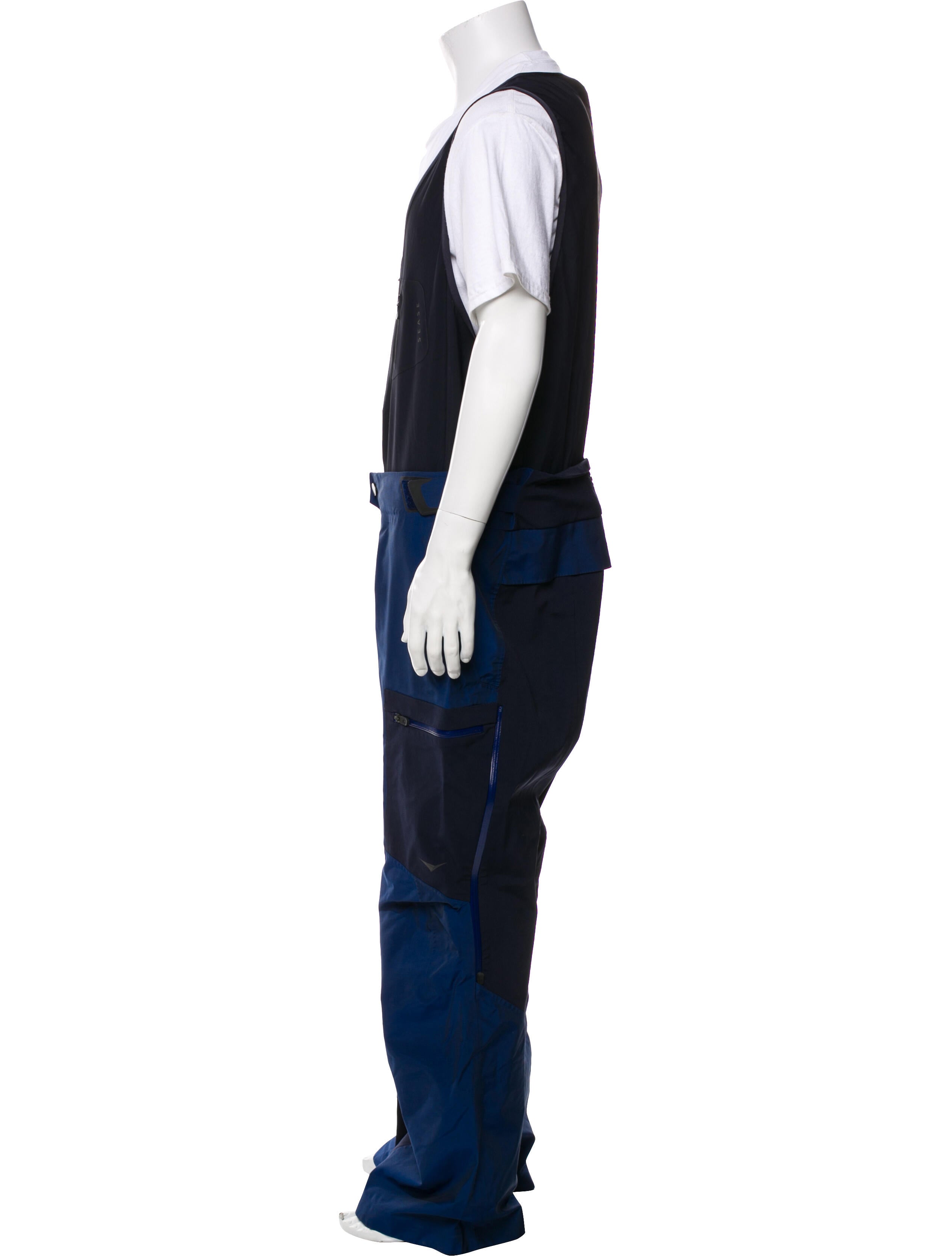 Sease Colorblock Pattern Ski Pants