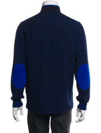 Sease Cashmere V-Neck Polo Sweater