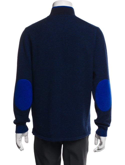 Sease Cashmere V-Neck Polo Sweater