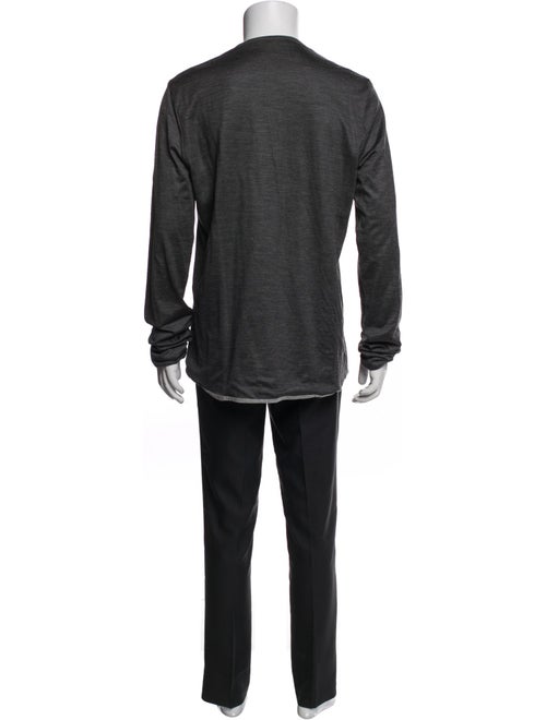 Sease Virgin Wool Scoop Neck T-Shirt