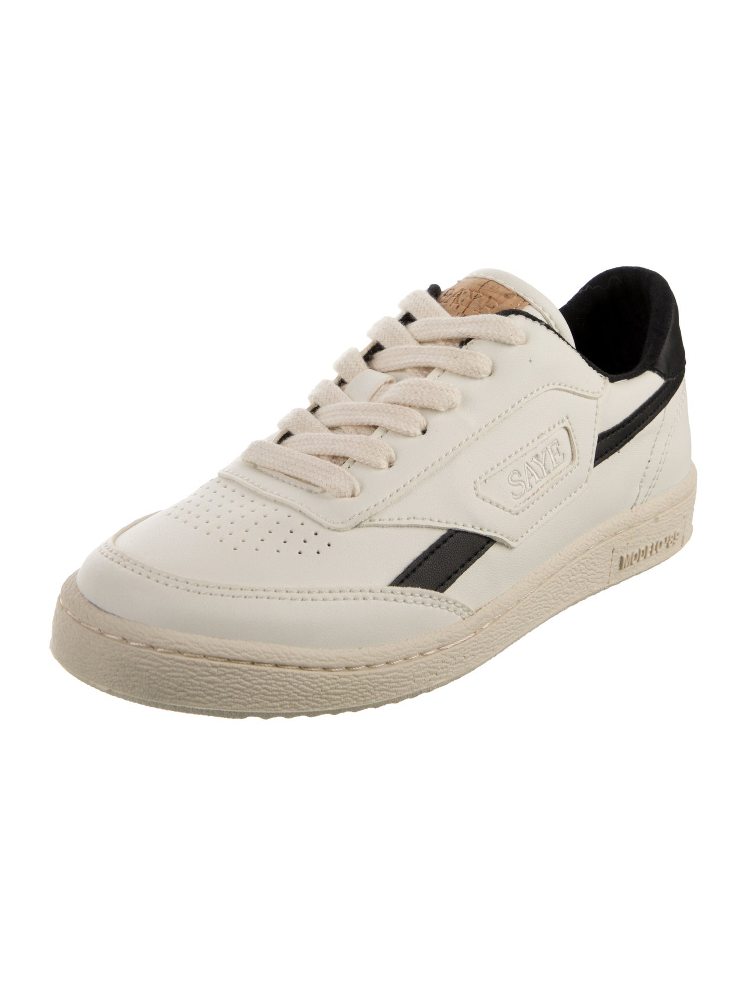 Saye Leather Printed Sneakers