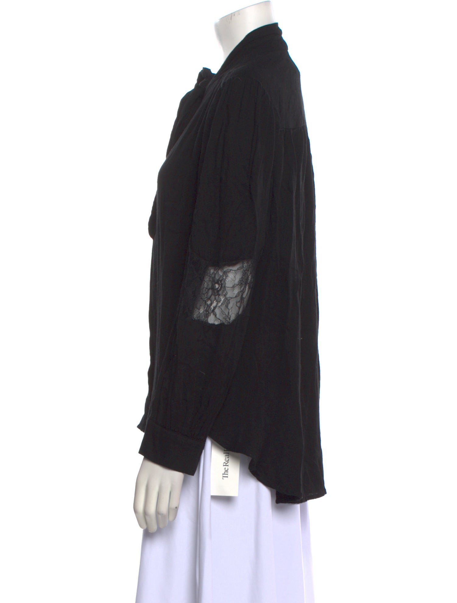 Secular Long Sleeve Button-Up Top