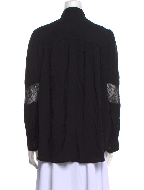 Secular Long Sleeve Button-Up Top