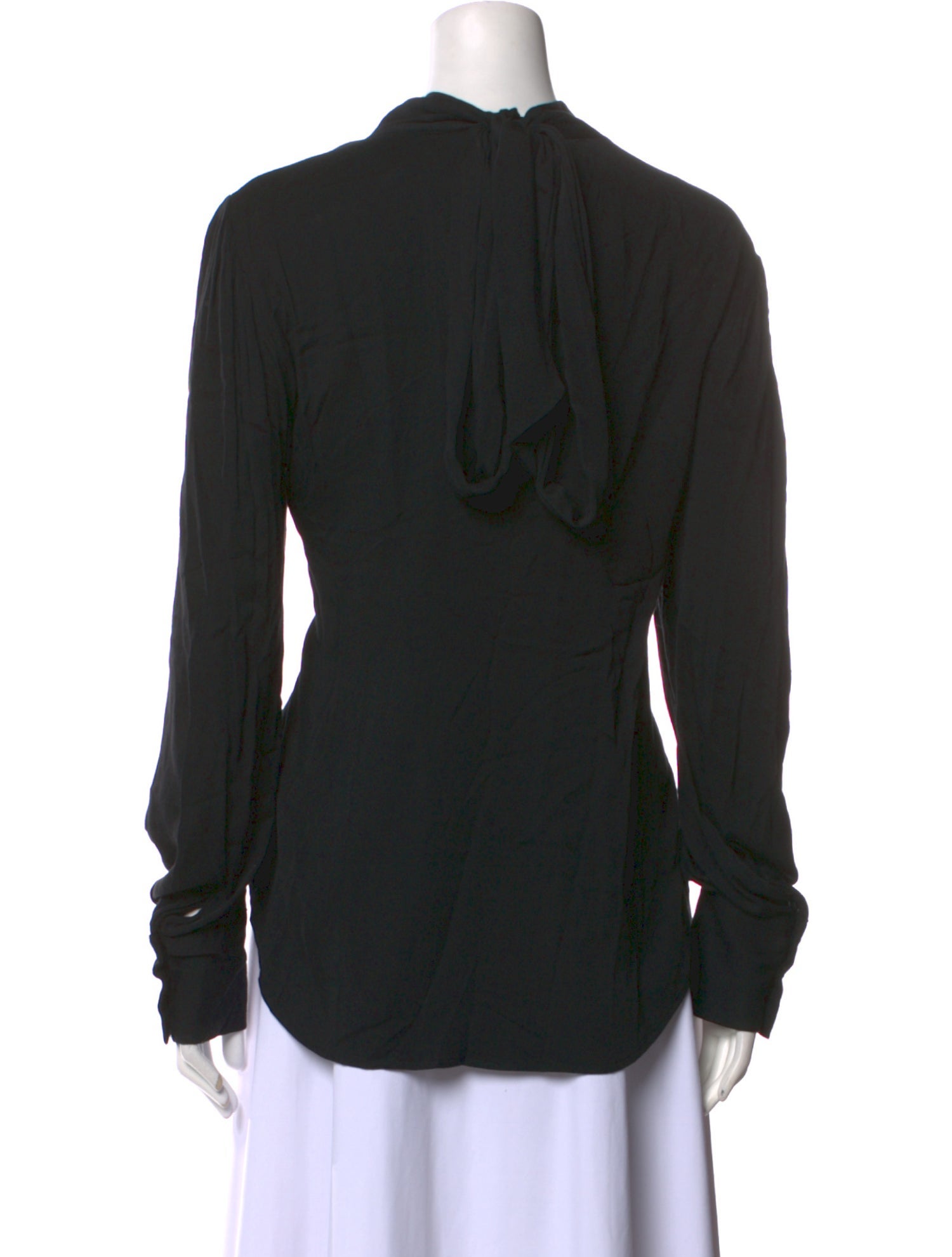 Secular Mock Neck Long Sleeve Sweatshirt