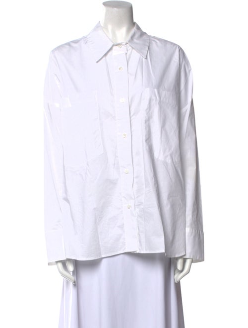 Secular Long Sleeve Button-Up Top
