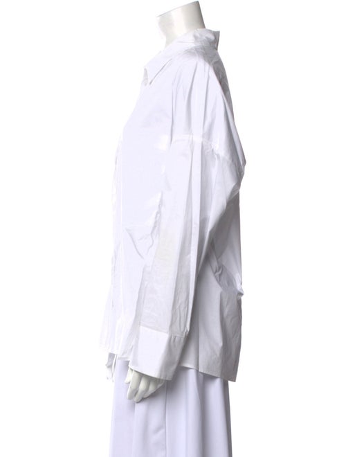 Secular Long Sleeve Button-Up Top