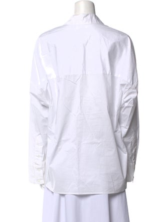 Secular Long Sleeve Button-Up Top