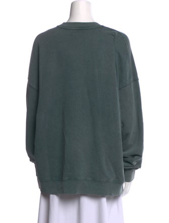 Secular Graphic Print Crew Neck Sweatshirt