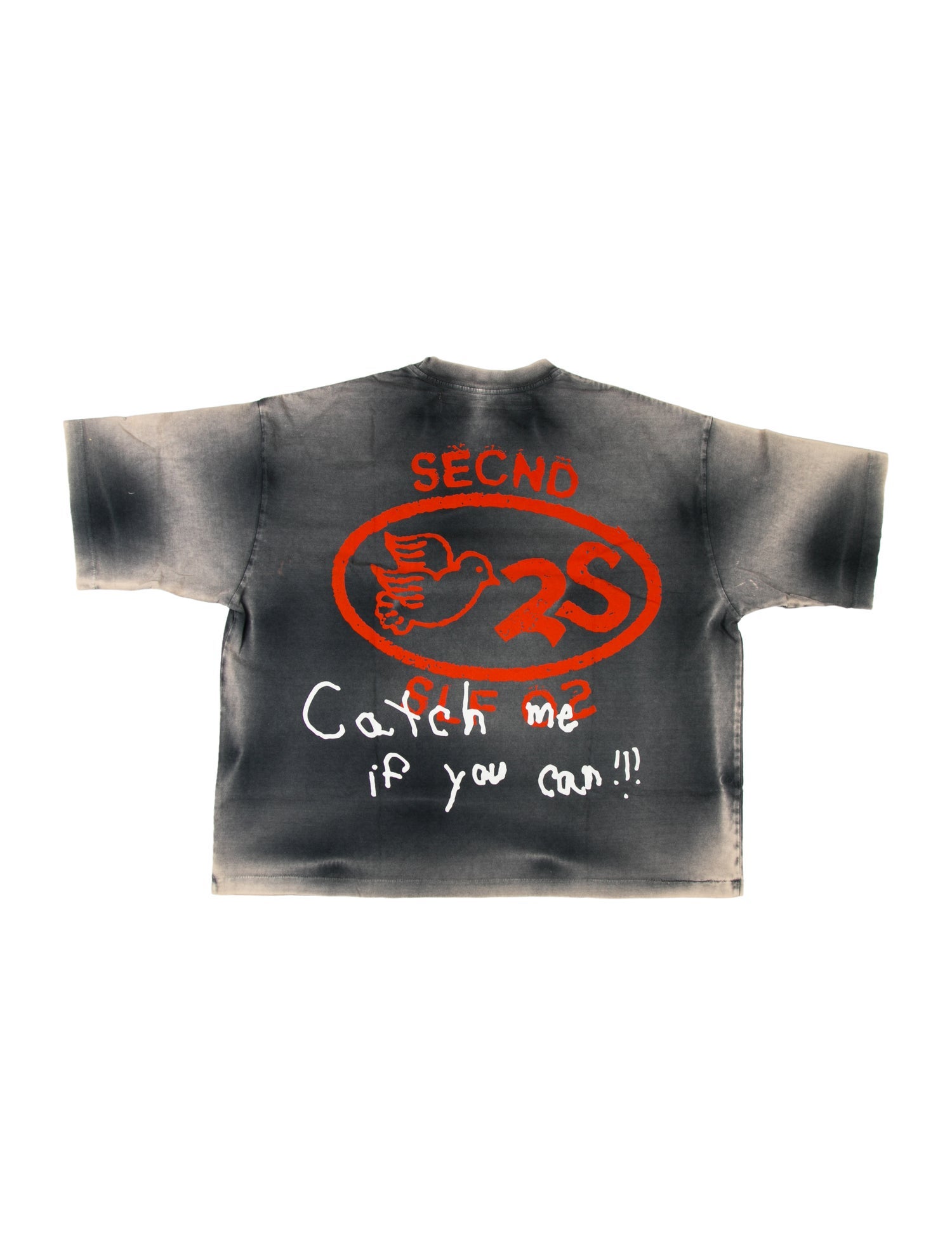 Secnd SLF Graphic Print Crew Neck T-Shirt