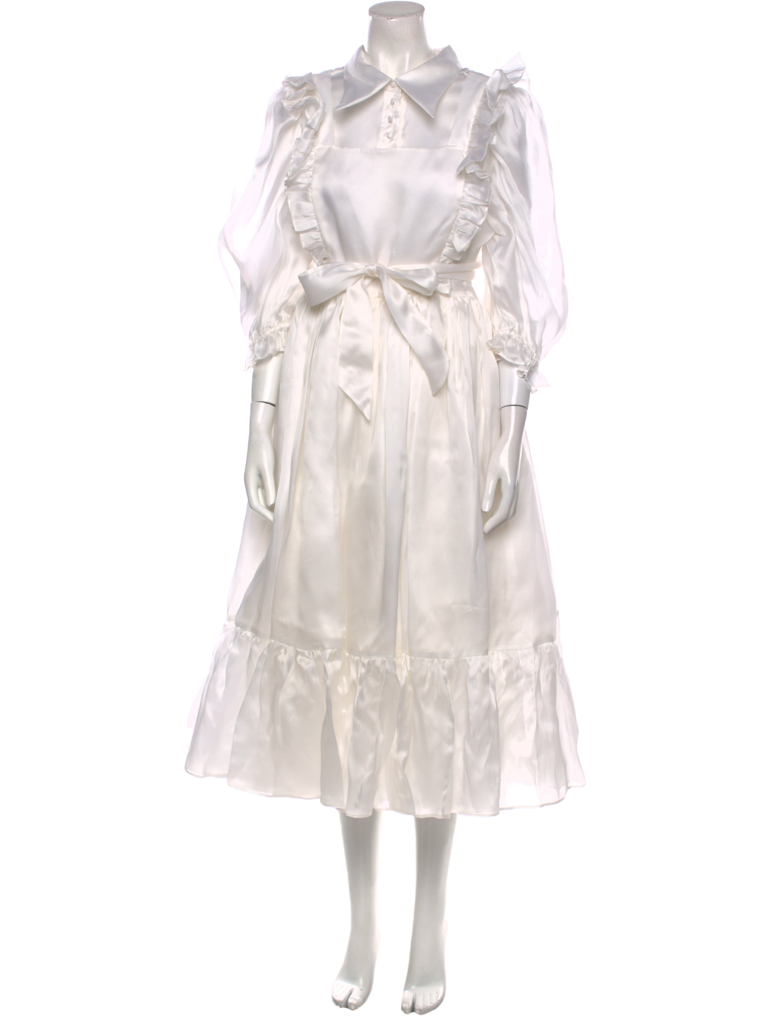 Selkie Silk Long Dress