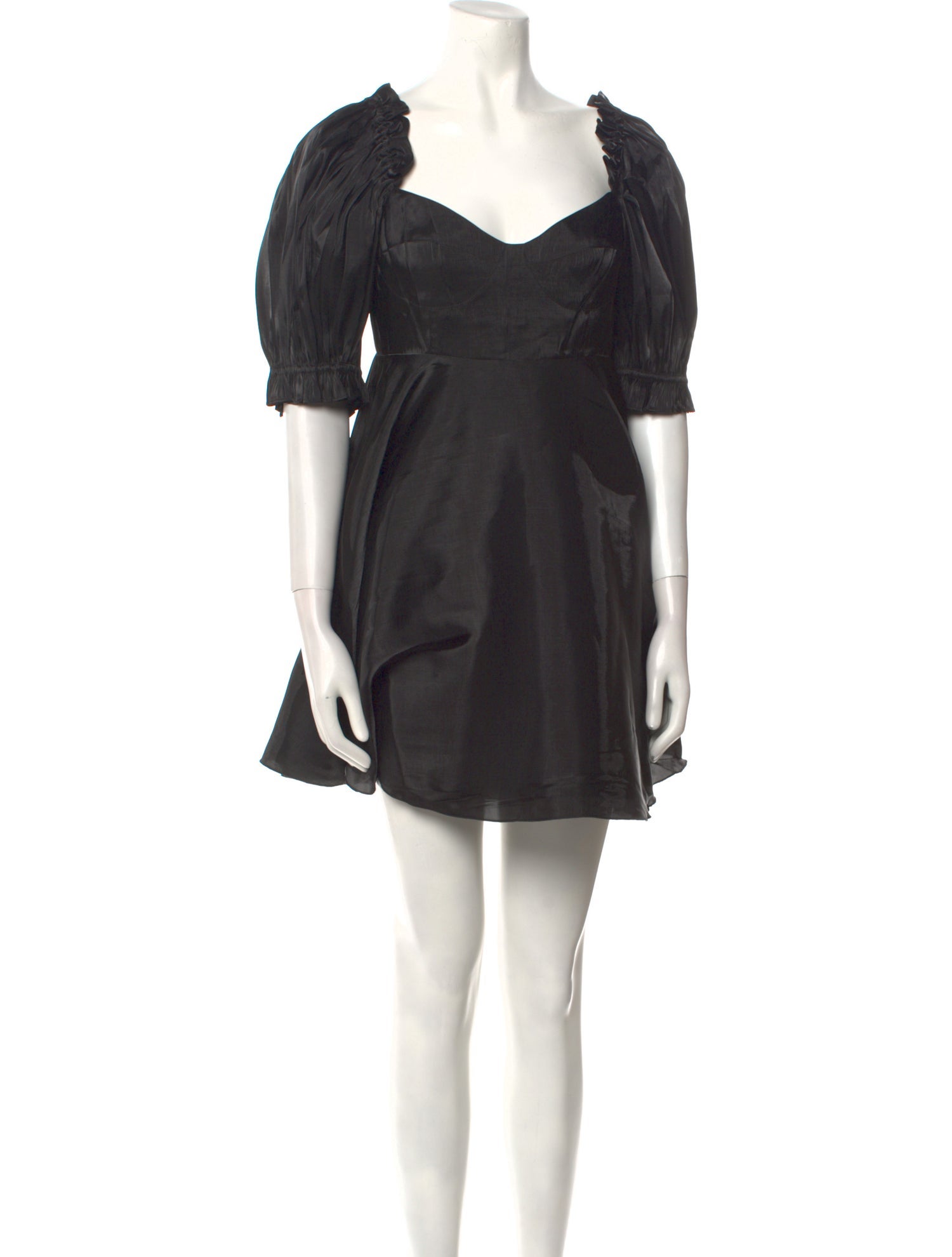 Selkie Square Neckline Mini Dress