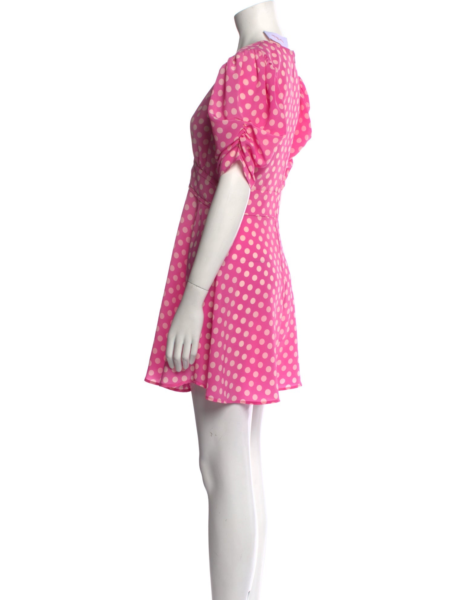 Selkie Polka Dot Print Mini Dress