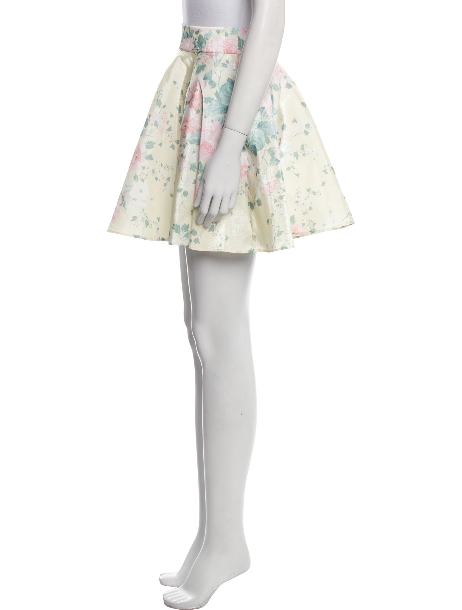 Selkie Floral Print Mini Skirt w/ Tags