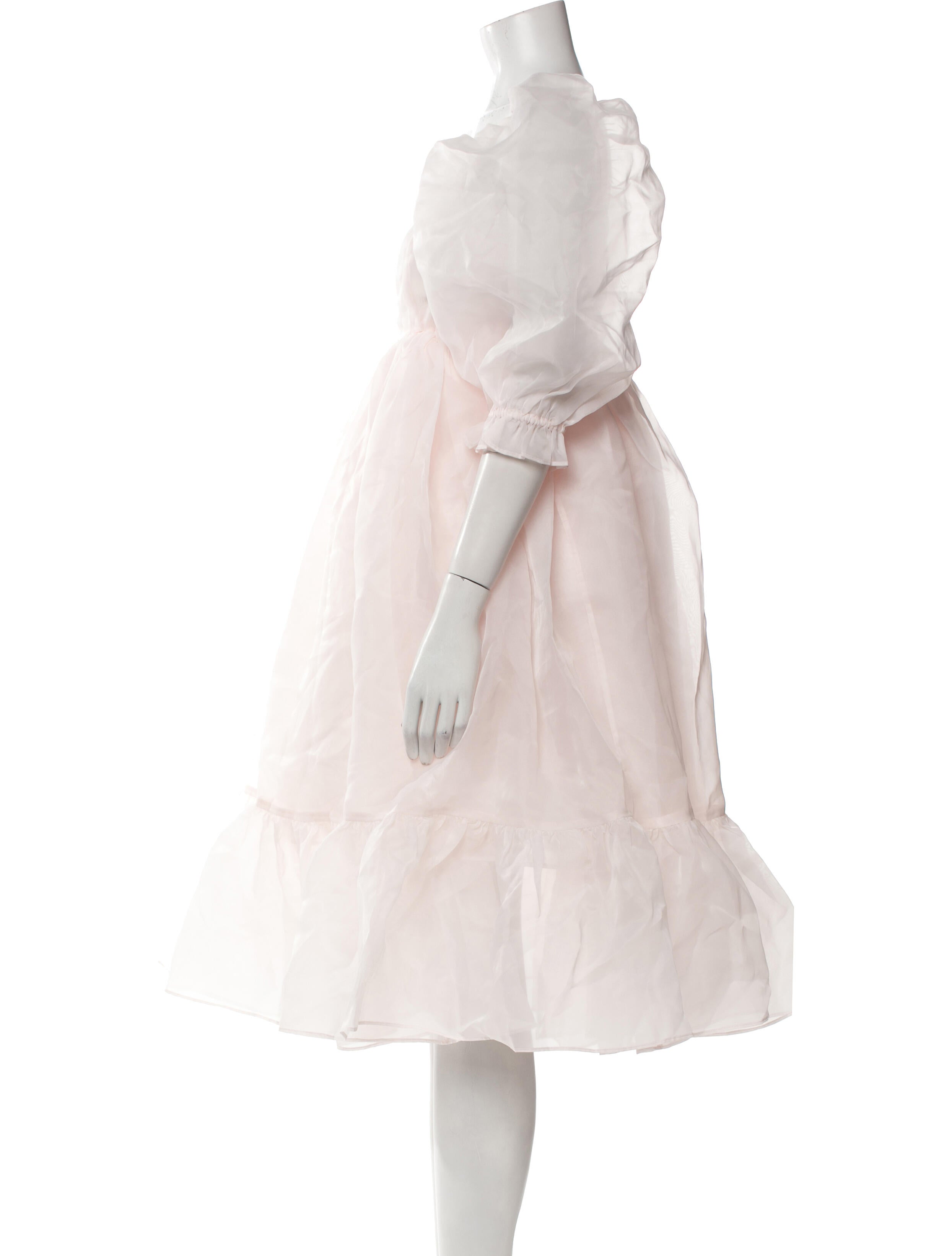 Selkie Square Neckline Midi Length Dress w/ Tags