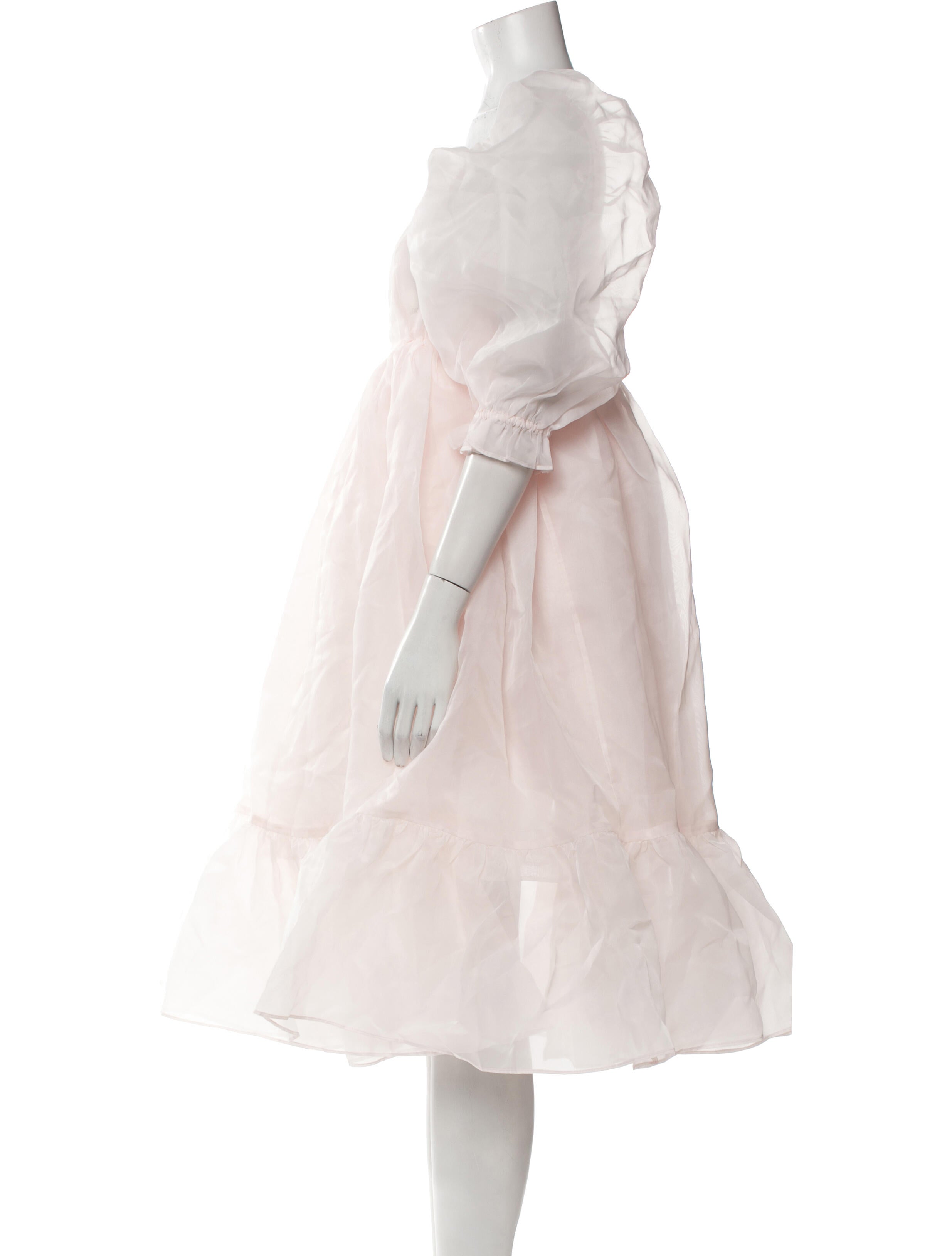 Selkie Square Neckline Midi Length Dress w/ Tags