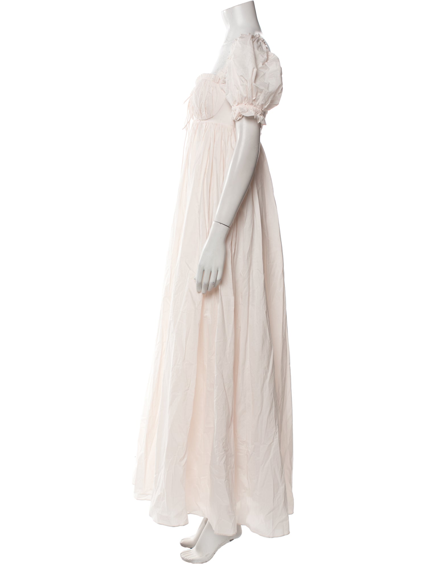 Selkie Square Neckline Long Dress w/ Tags