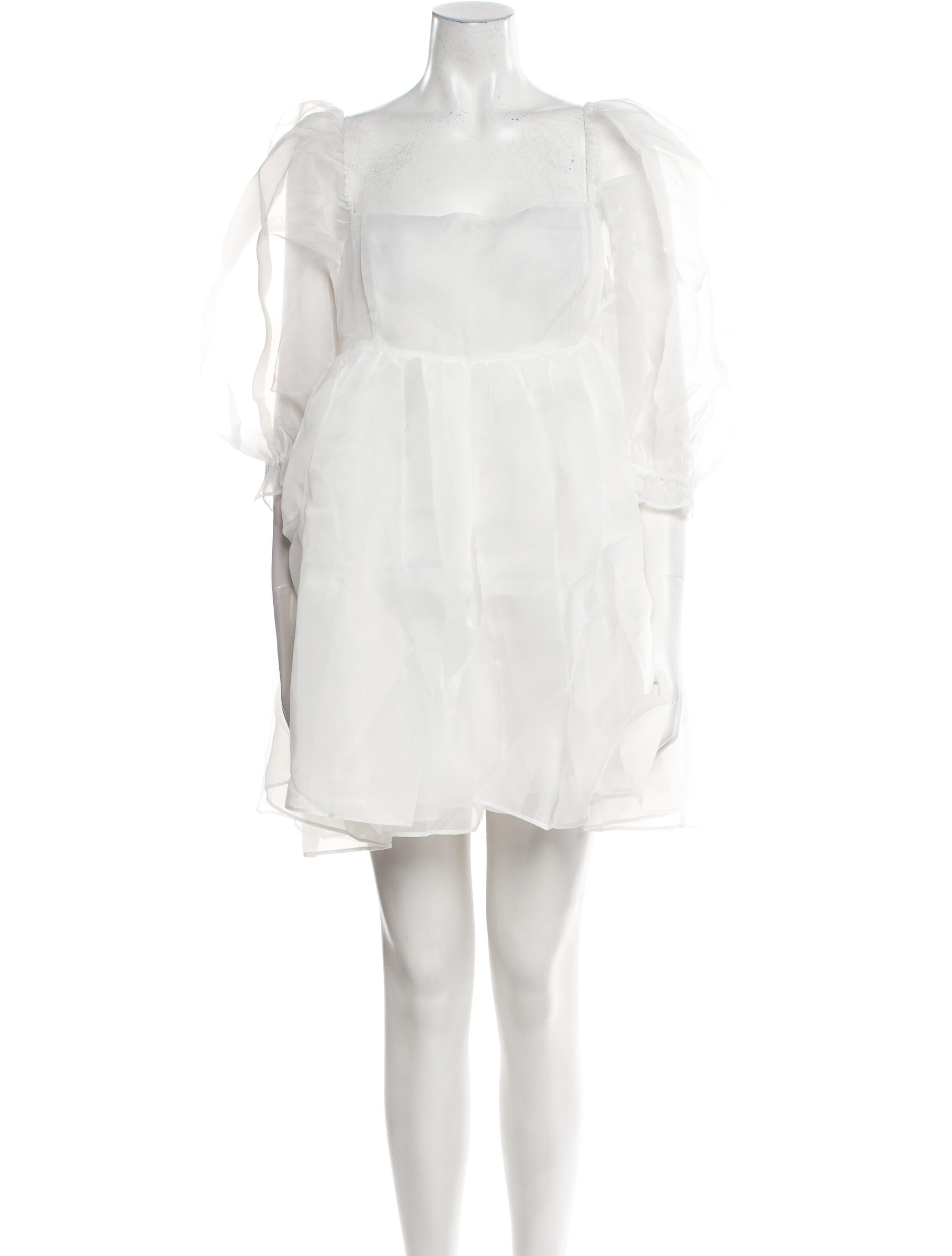 Selkie Square Neckline Mini Dress