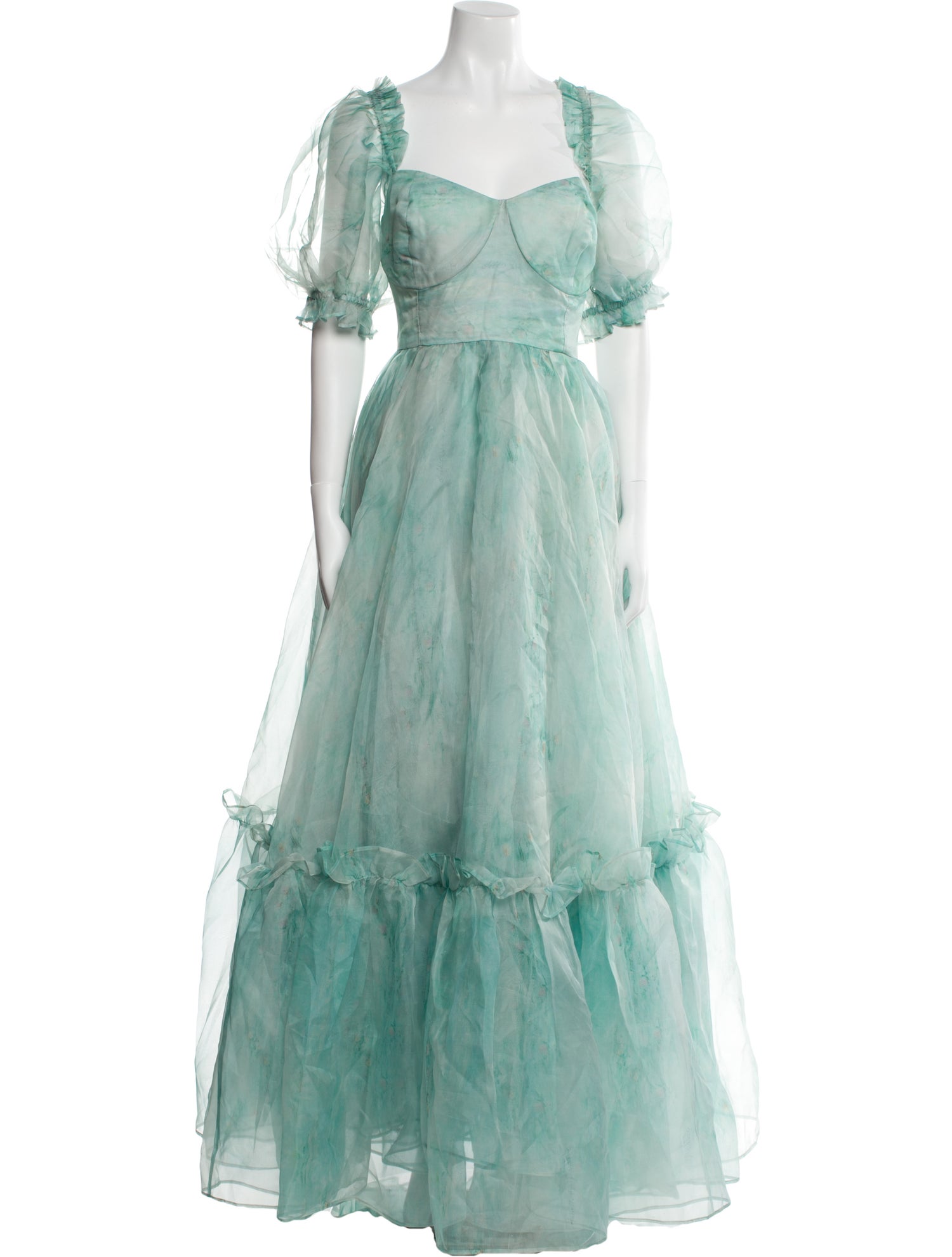 Selkie Silk Long Dress