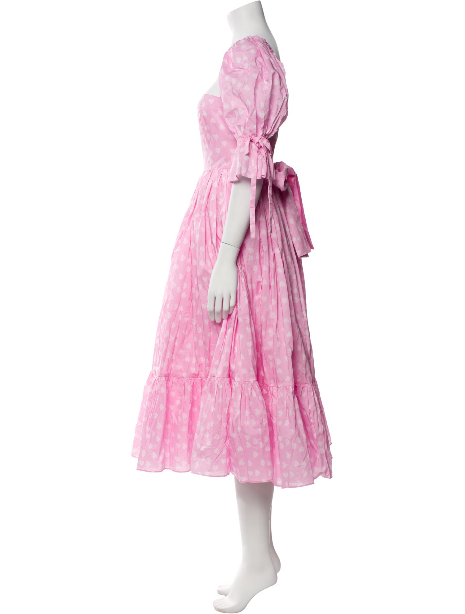 Selkie Printed Midi Length Dress w/ Tags