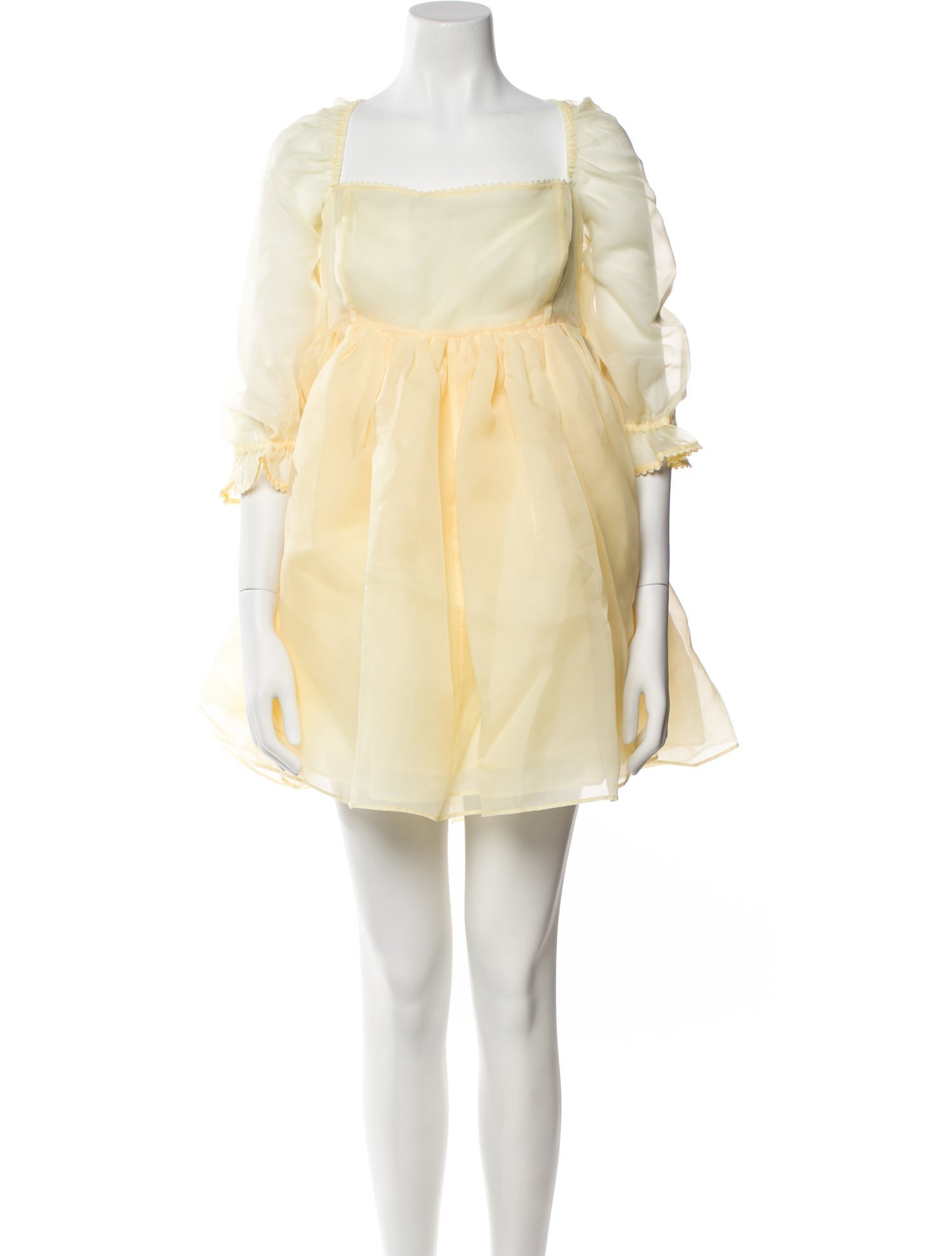 Selkie Square Neckline Mini Dress w/ Tags