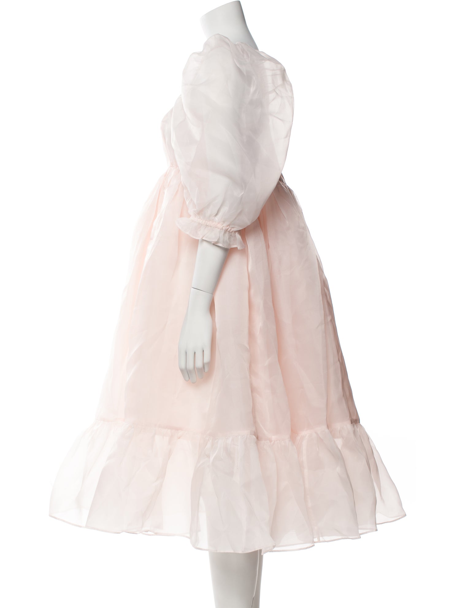 Selkie Square Neckline Midi Length Dress w/ Tags