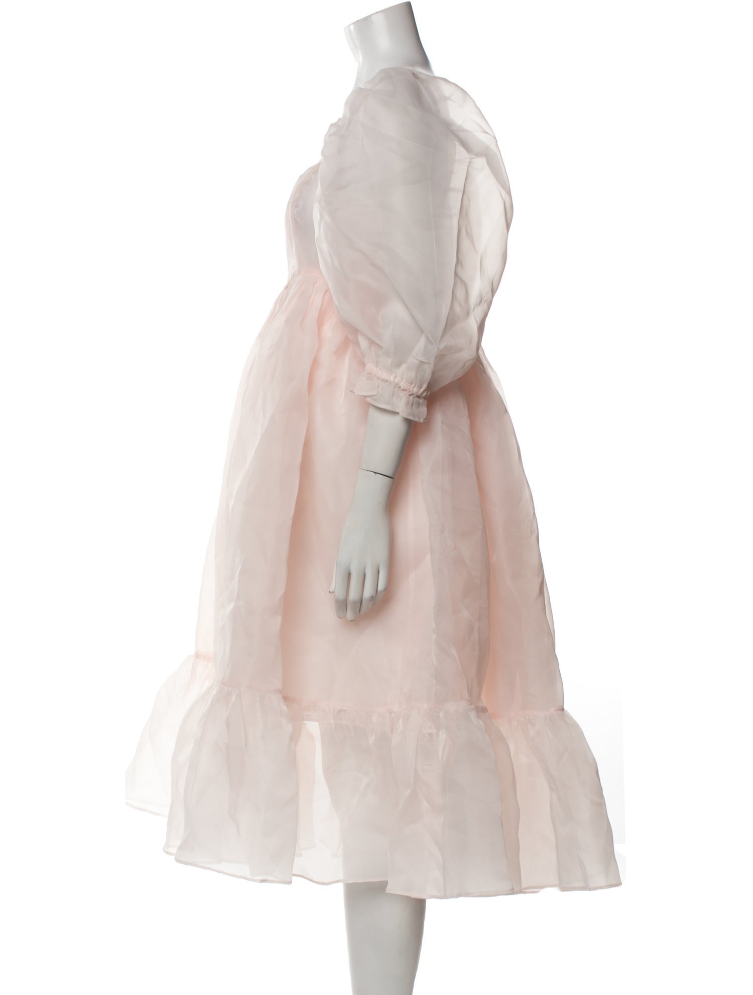 Selkie Square Neckline Midi Length Dress w/ Tags