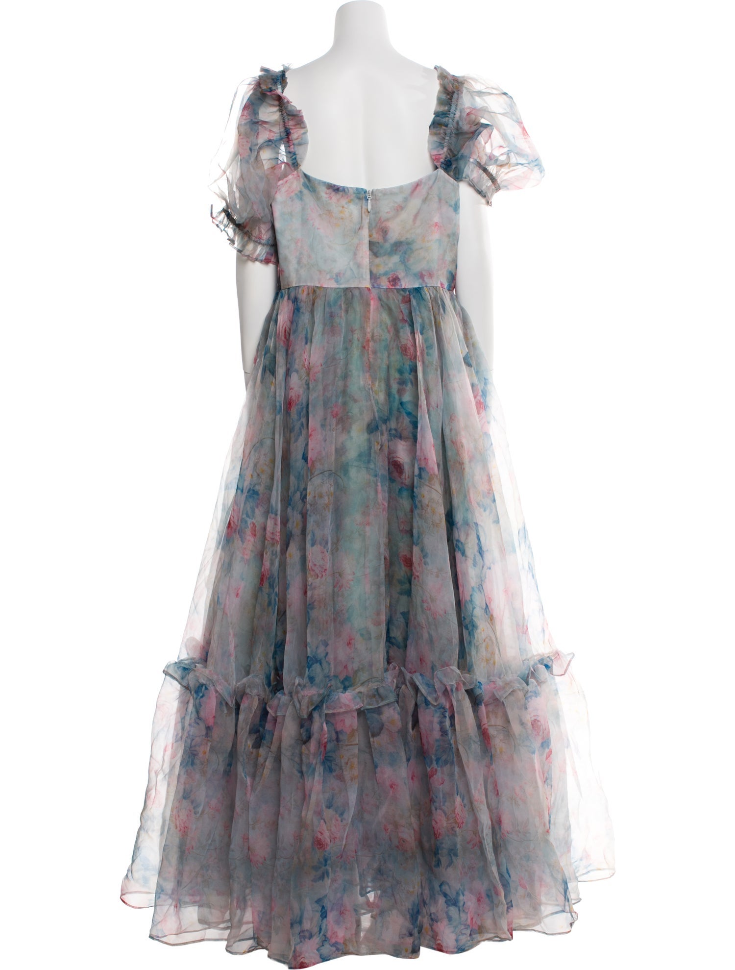Selkie Floral Print Long Dress
