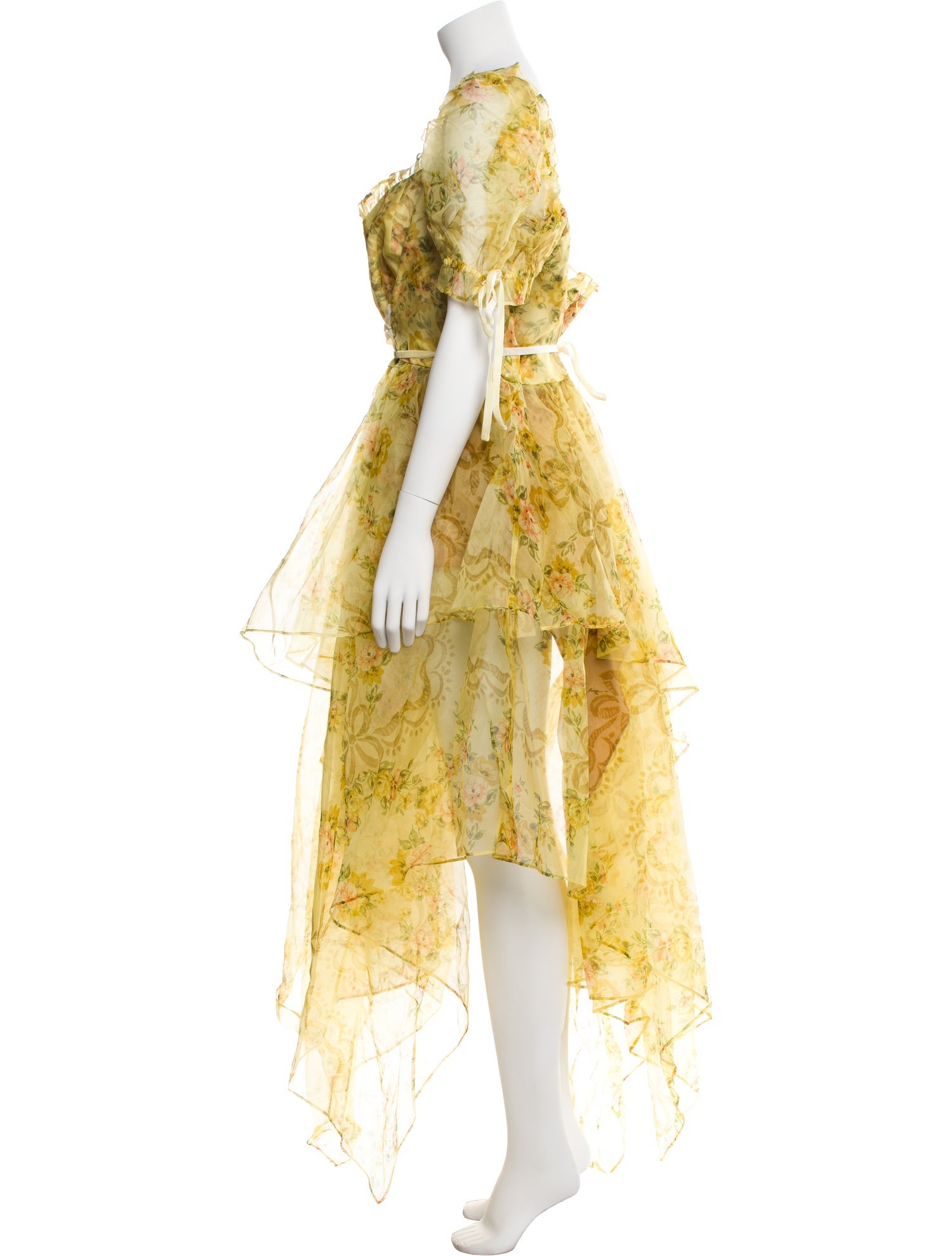 Selkie Floral Print Long Dress