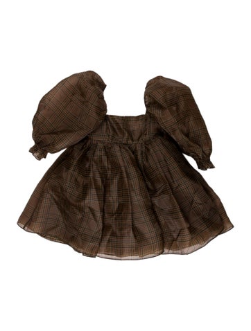 Selkie Dresses Houndstooth Print Mini Dress XXS