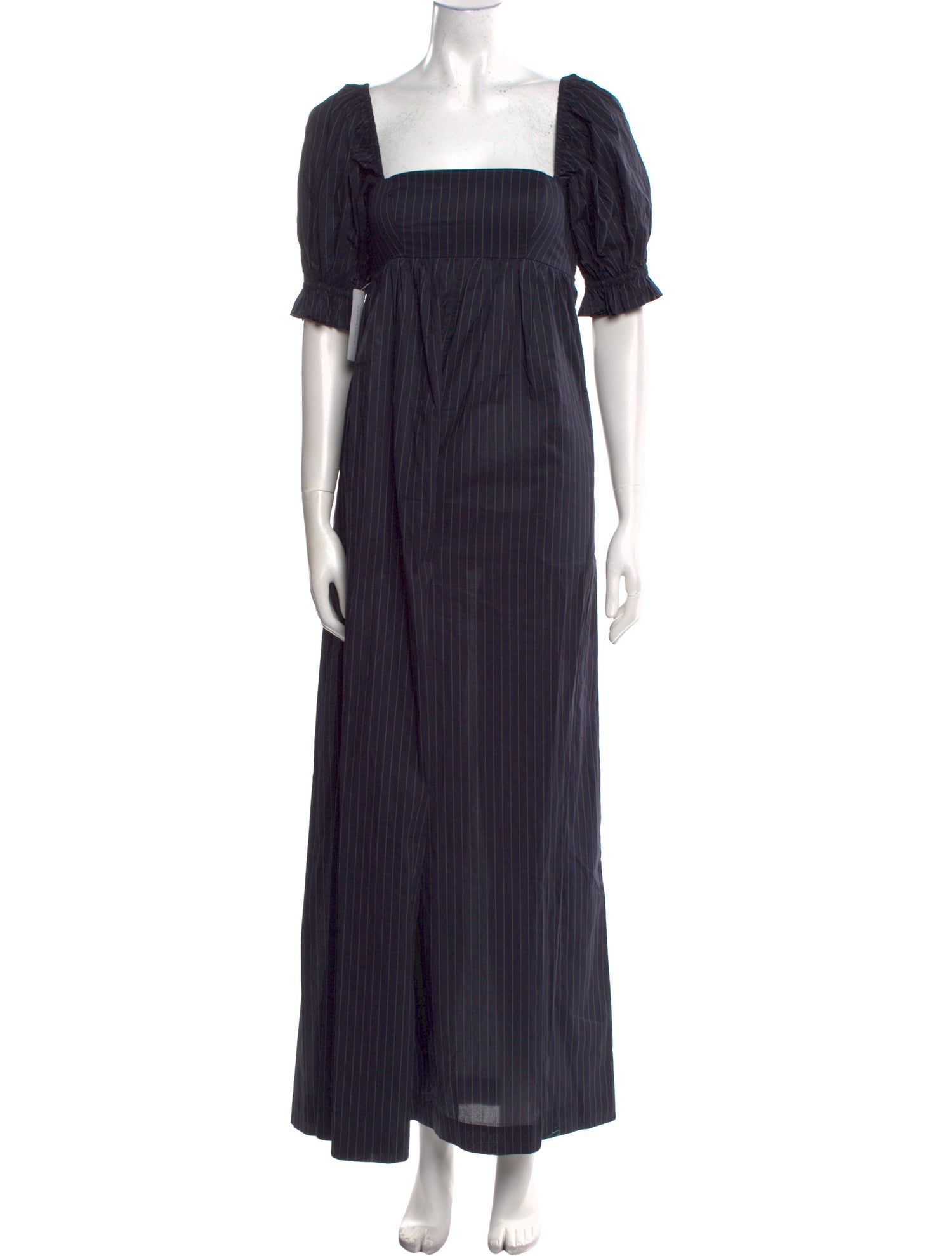 Selkie Striped Square Neckline Jumpsuit