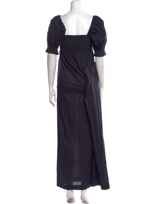 Selkie Striped Square Neckline Jumpsuit